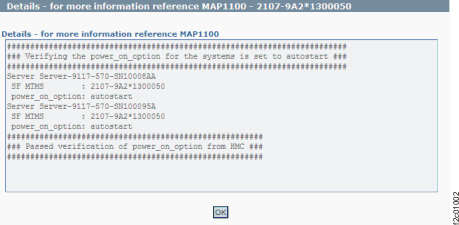 Window: Systems power on options details