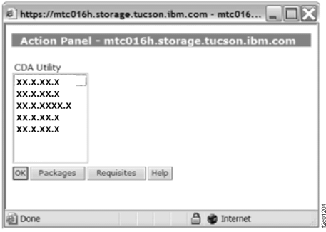 Window: Library contents