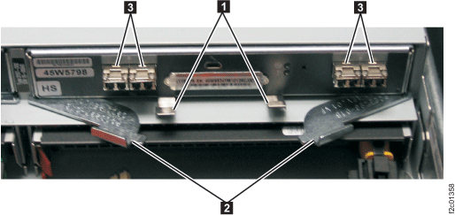 Removing the FCIC card
