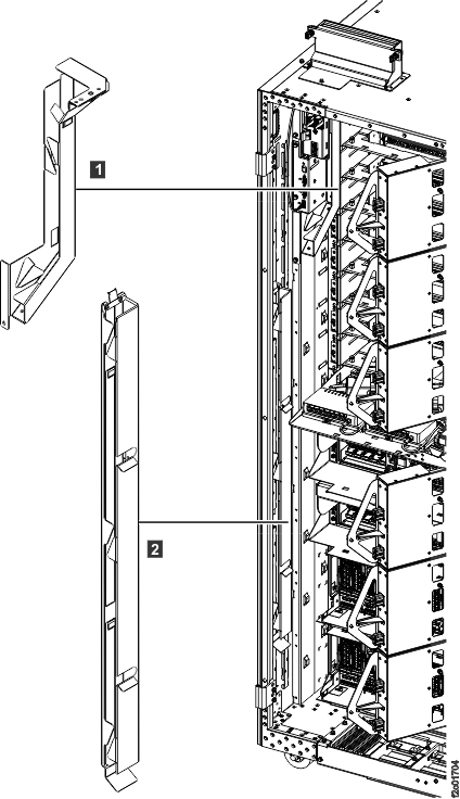 Top tailgate parts, internal