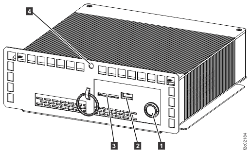 HMC management console (front)