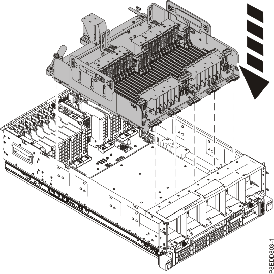 Replacing the system backplane