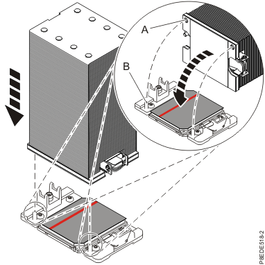 Installing the heat sink