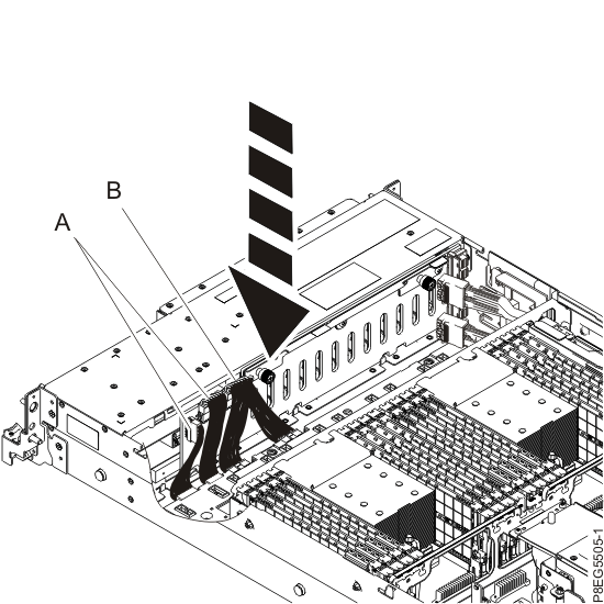 Reconnecting the power, signal, and control panel cables