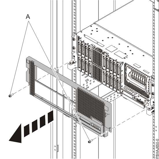 Removing the front cover